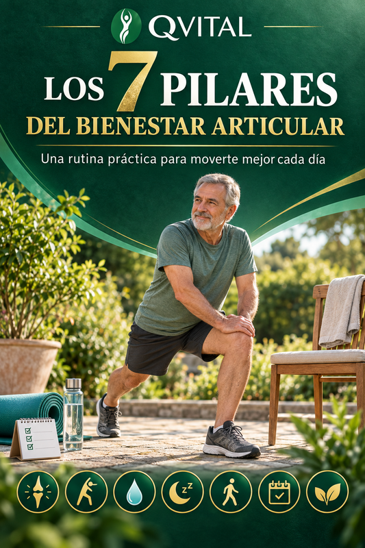 Los 7 Pilares del Bienestar Articular — Guía Digital Qvital