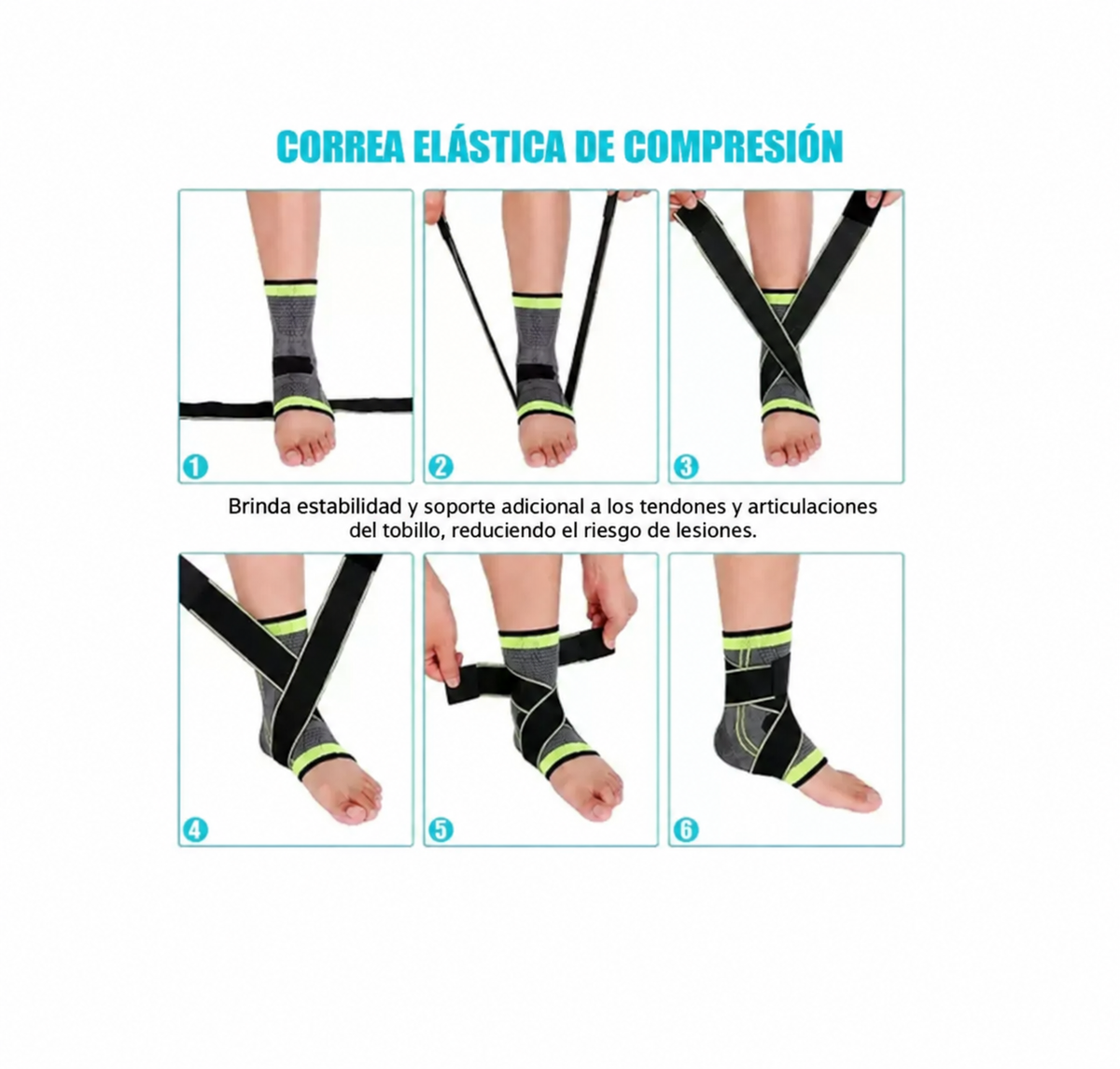 Tobillera de Compresión Deportiva
