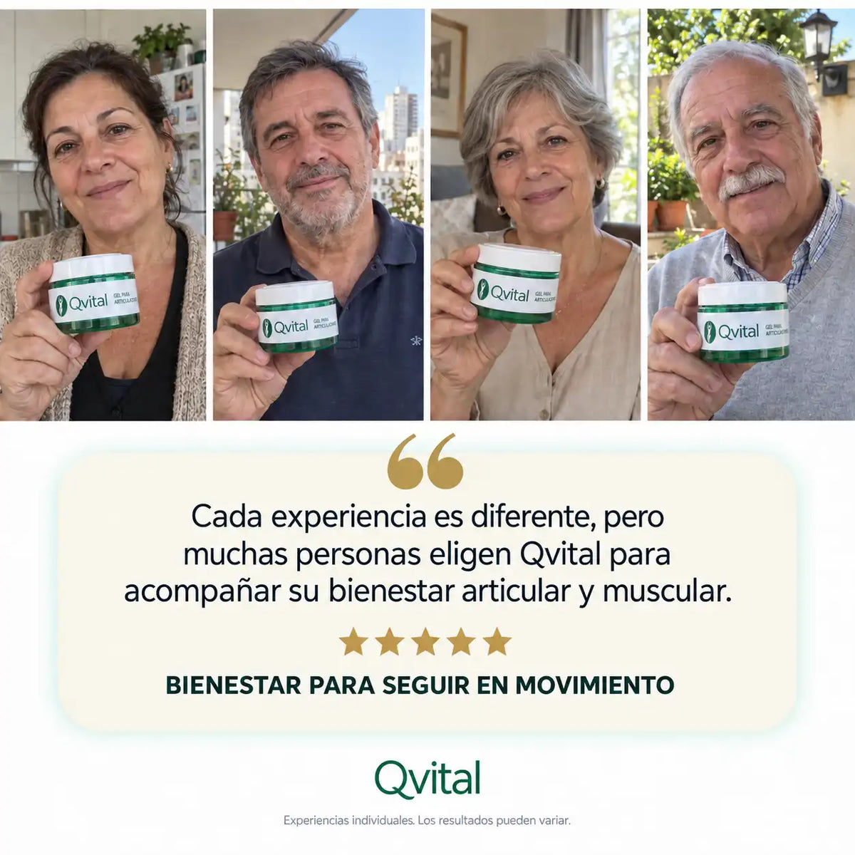 QVITAL®  · Gel de masaje Articular 100cc