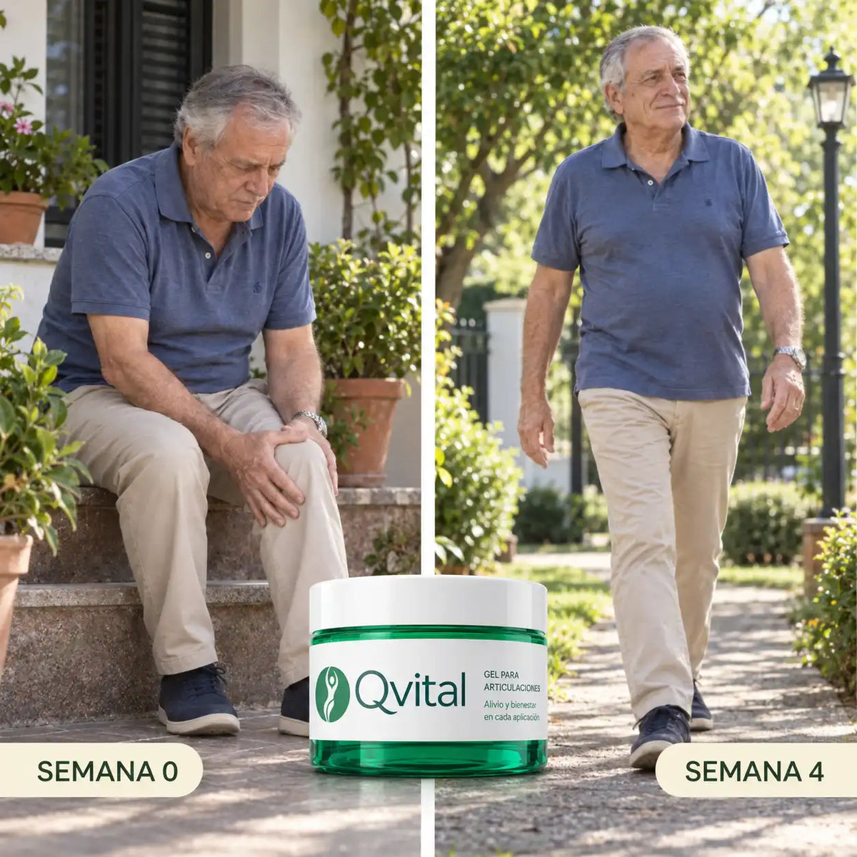 QVITAL®  · Gel de masaje Articular 100cc