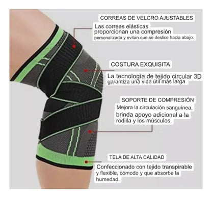 Rodillera de Compresión Deportiva